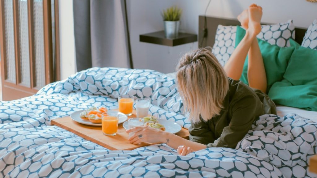 Breakfast in bed